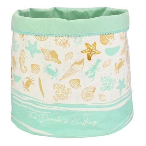 V51743 - Under The Sea XL Canvas Storage Bin - WCSP478XL 4/PK