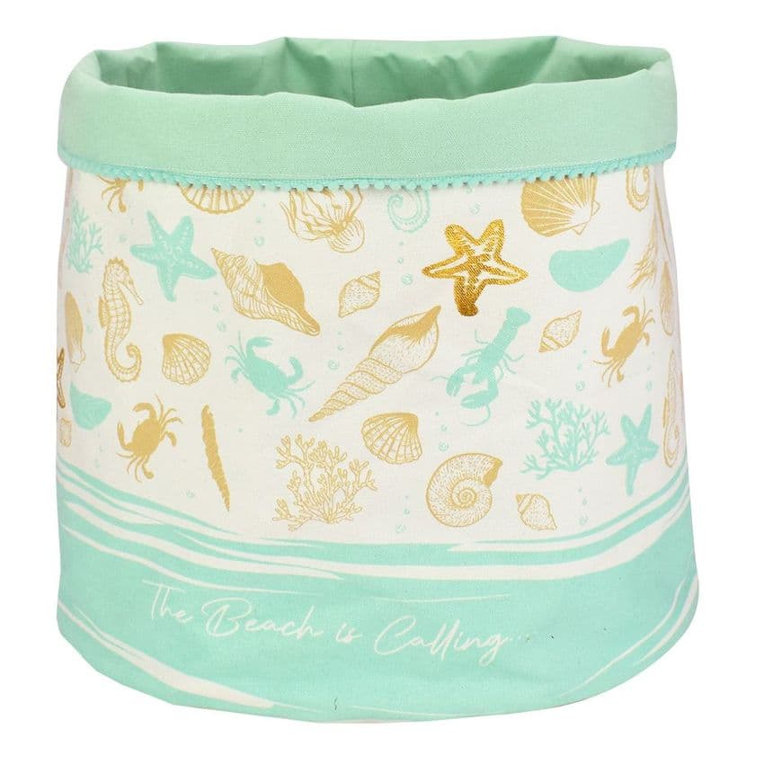 V51743 - Under The Sea XL Canvas Storage Bin - WCSP478XL 4/PK