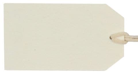 V65707 - Plain Gift Tags Cream GTP70 30/PK