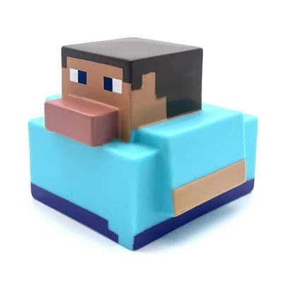 Minecraft Steve Bath Duck