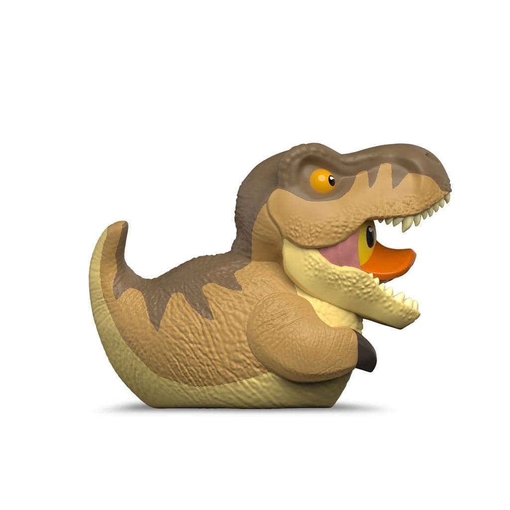 Numskull - TUBBZ Canard de bain - Jurassic Park - T-Rex (Taille Standard) (Première Édition) - 9cm