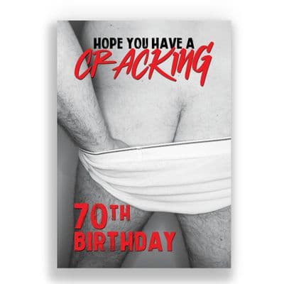 70th Birthday Card | Have a Cracking 70th Birthday!
