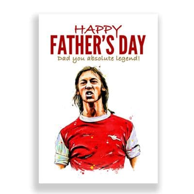 Arsenal Father's Day Card | Charlie George