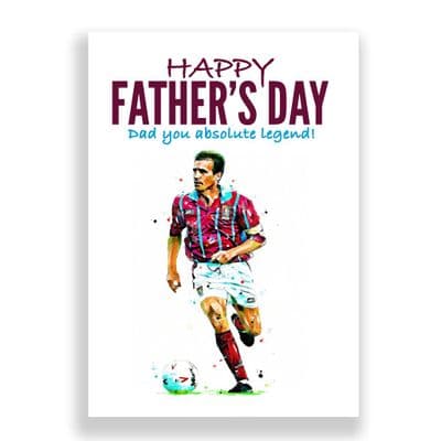 Aston Villa Father's Day Card | Gordan Cowans