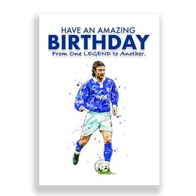 Birmingham City Birthday Card | Christope Dugarry