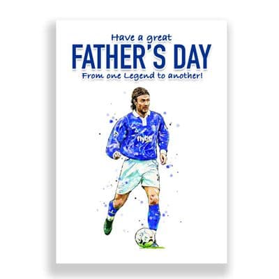 Birmingham City Father's Day Card | Christophe Dugarry