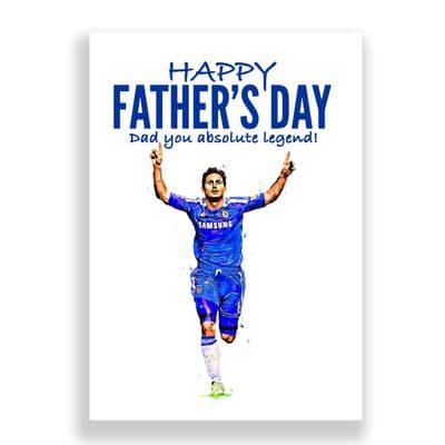 Chelsea Father's Day Card | Frank Lampard