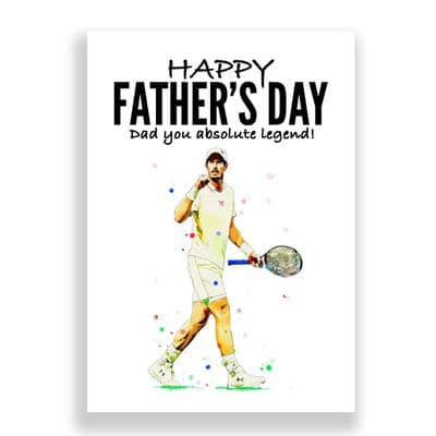 Father's Day  Card | Andy Murray