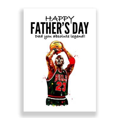 Father's Day  Card | Michael Jordan