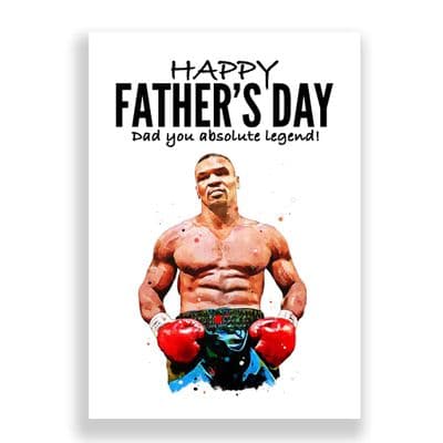 Father's Day  Card | Mike Tyson