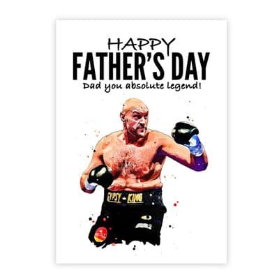 Father's Day  Card | Tyson Fury