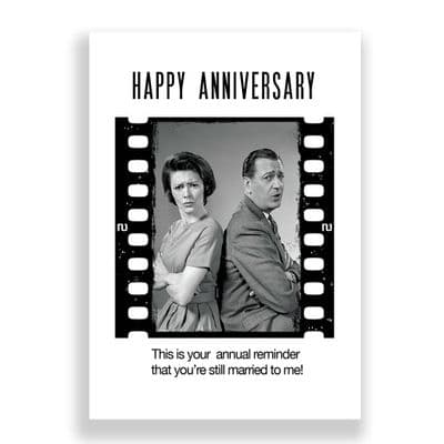 Funny  Anniversary Card | Annual Reminder!