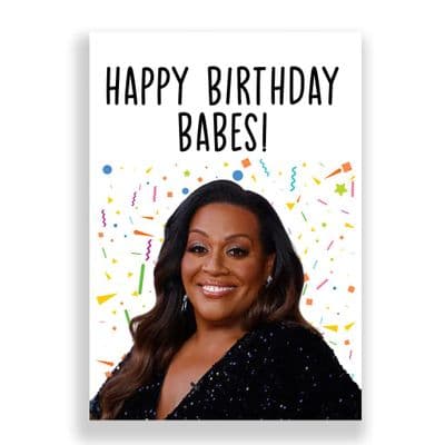 Funny Birthday  Card | Alison Hamond | Happy Birthday Babes!