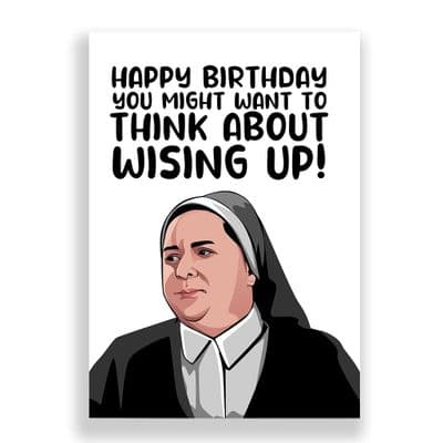 Funny  Birthday Card | Derry Girls Sister Michael
