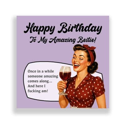 Funny Birthday Card For Her  | Amazing Me!