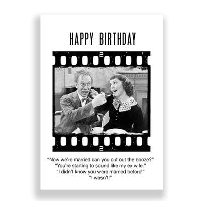 Funny Birthday Card | I DIDN'T KNOW YOU WERE MARRIED BEFORE!