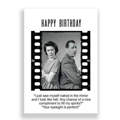 Funny Birthday Card | Perfect Eyesight!