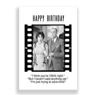 Funny Birthday Card | YOU'RE 100% RIGHT!