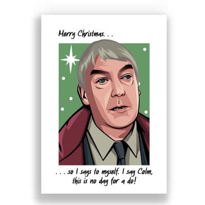 Funny  Christmas Card | DERRY GIRL | COLM