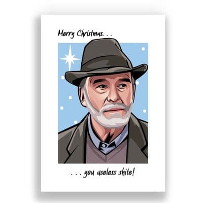 Funny  Christmas Card | DERRY GIRLS | GRANDPA JOE