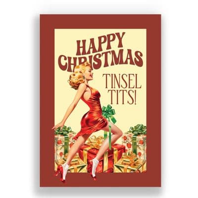 Funny  Christmas Card | Excuse Me While I Shit Myself With Excitment!