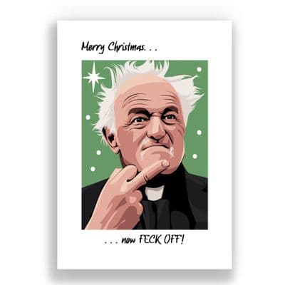 Funny  Christmas Card | Farther Ted | Father Jack