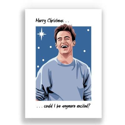 Funny  Christmas Card | Friends | Chandler Bing
