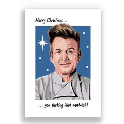 Funny  Christmas Card | Gordon Ramsay