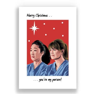 Funny  Christmas Card | Greys
