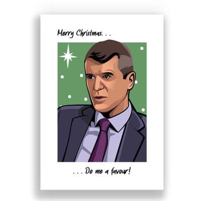 Funny  Christmas Card | ROY KEANE