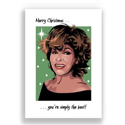 Funny  Christmas Card | TINA TURNER