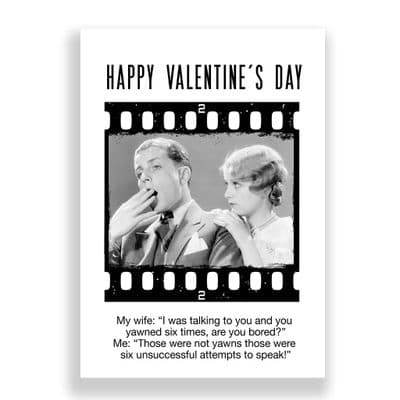 Funny Valentines Card | ARE YOU BORED?