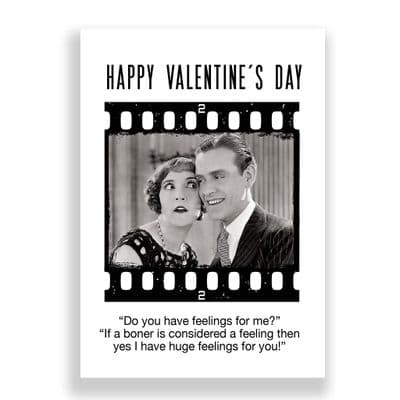 Funny Valentines Card | Feelings!