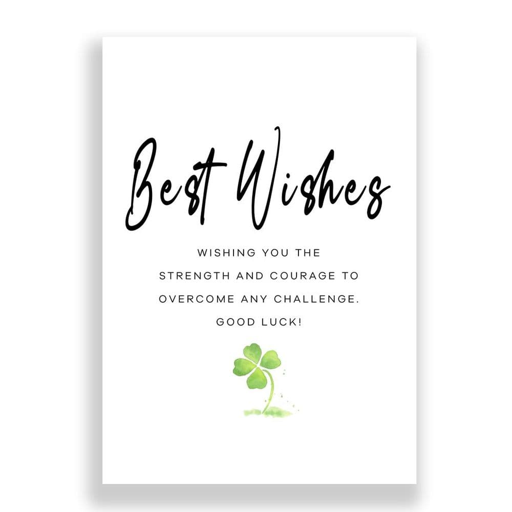 Good Luck Card 12