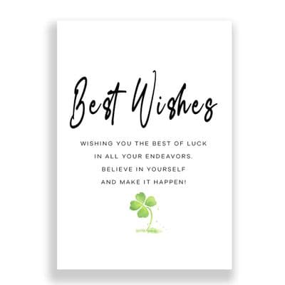 Good Luck Card | Best Wishes!
