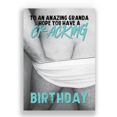 Granda Birthday Card | HAVE A CRACKING  BIRTHDAY  GRANDA