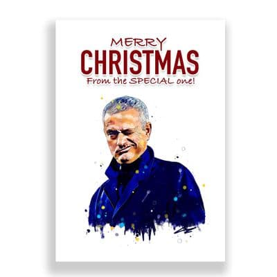 Jose Mourinho Christmas Card