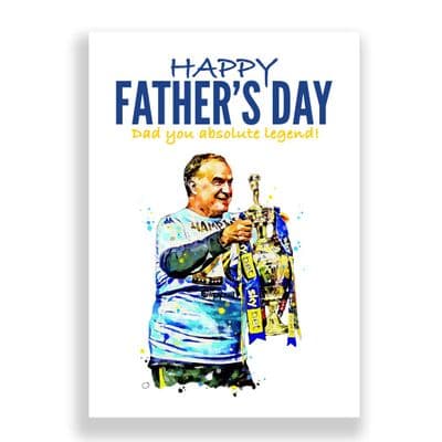Leeds United Father's Day Card | Marcelo Bielsa