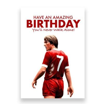 Liverpool Birthday Card | Kenny Dalglish