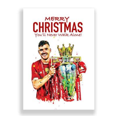 Liverpool Christmas Card | Andy Robertson