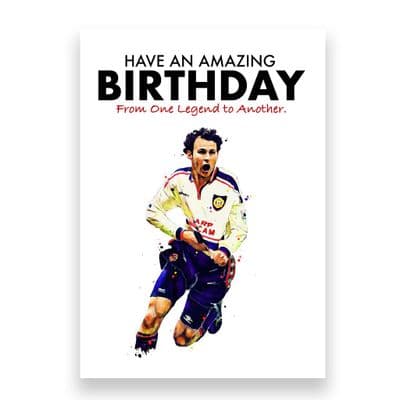 Manchester United Birthday Card | Ryan Giggs