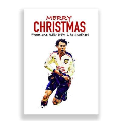 Manchester United Christmas Card | Ryan Giggs