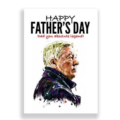 Manchester United Father's Day Card | Sir Alex Ferguson