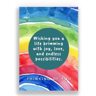Mindfulness Card | Stop Overthinking and Just Trust the Way Life Happens! (11)