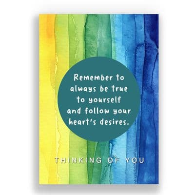 Mindfulness Card | Stop Overthinking and Just Trust the Way Life Happens! (14)