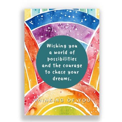 Mindfulness Card | Stop Overthinking and Just Trust the Way Life Happens! (21)