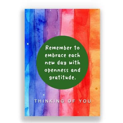 Mindfulness Card | Stop Overthinking and Just Trust the Way Life Happens! (23)