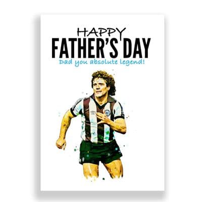 Newcastle United Father's Day Card | Kevin Keegan