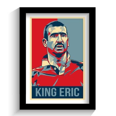 Print | Eric Cantona Hope Style Art