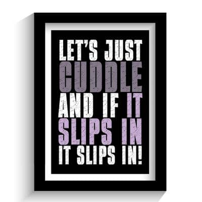 Print | If it slips in it slips in!